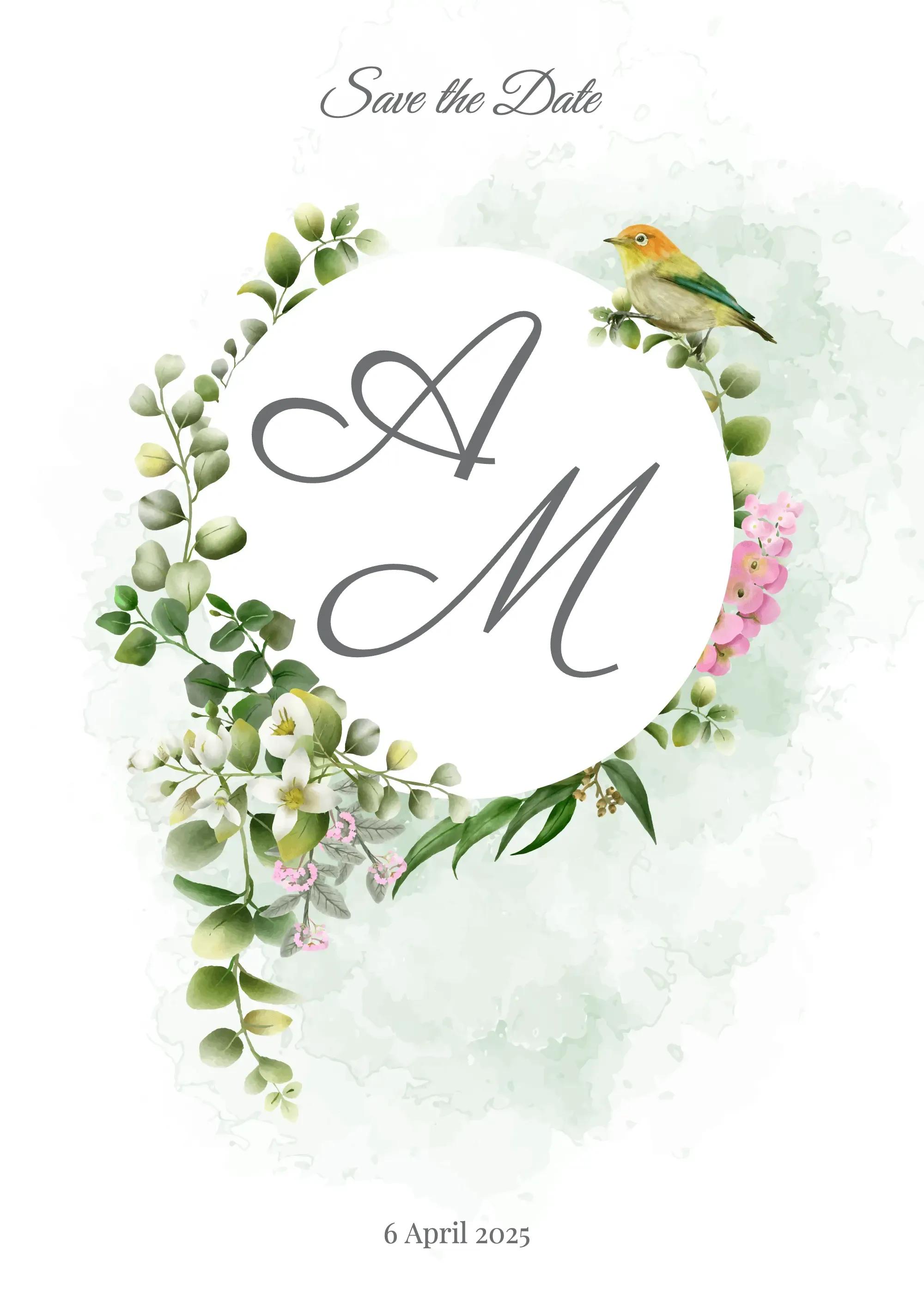 Plantilla de invitación digital Garden Whispers