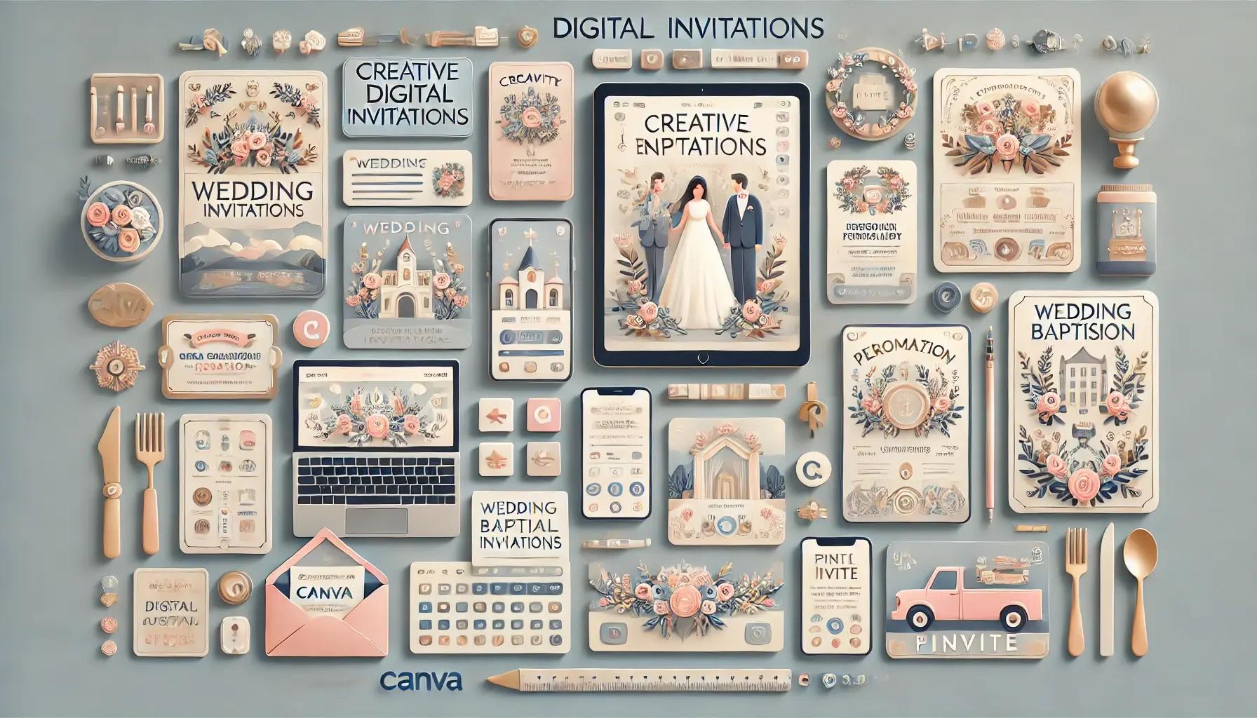 Idei creative de invitații pentru botez și nuntă (cu exemple)