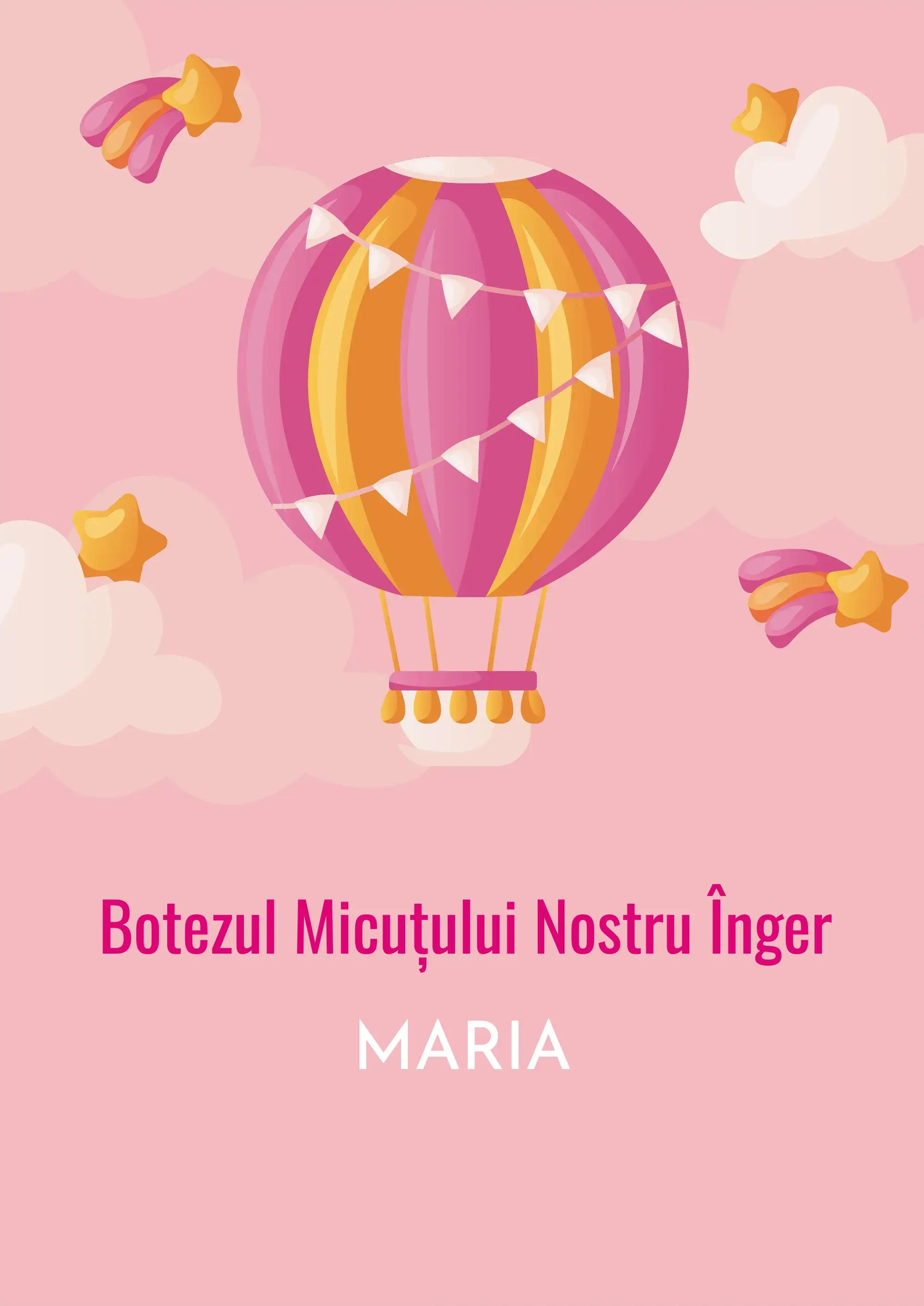 Model de invitație digitală Sosirea Prințesei