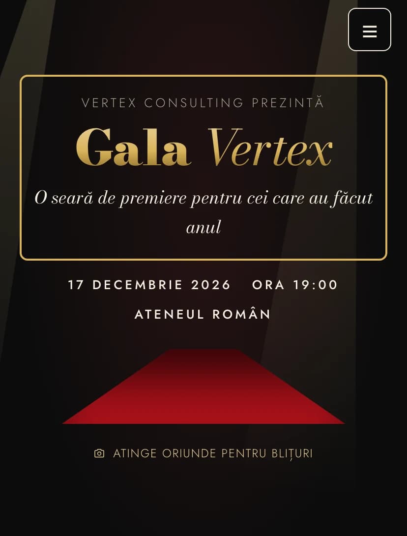 Diseño de invitación Hollywood Gala