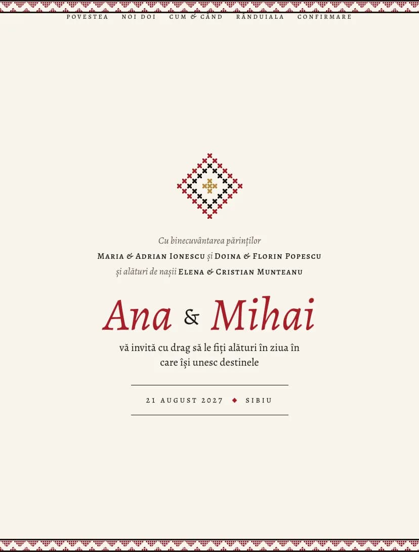Ie invitation design